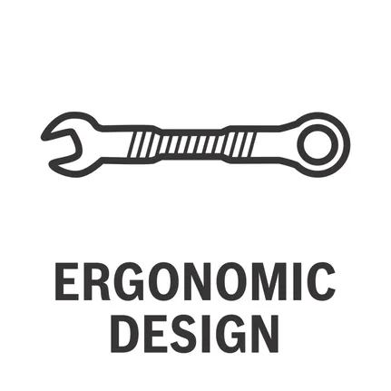 Alat tangan ergonomis.