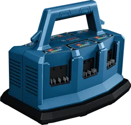 Pengisi daya baterai multi-slot Bosch GAL 18V6-80.