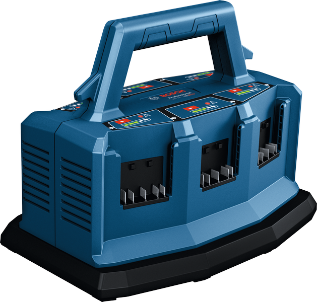 Pengisi daya baterai multi-slot Bosch GAL 18V6-80.