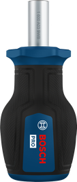 Obeng Bosch PRO Stubby Bit dengan gagang ergonomis.
