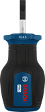 Obeng Pendek Bosch PRO SL1.0x4.5 dengan pegangan ergonomis.