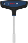 Obeng T-Handle Bosch PRO dengan pegangan ergonomis.