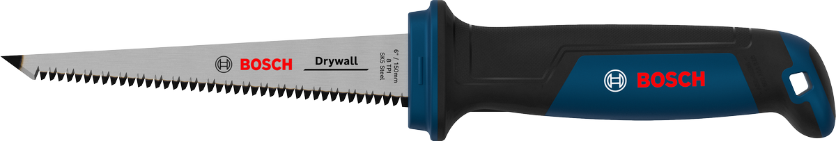 Mesin Gergaji Drywall Bosch 150 mm dengan 8 TPI untuk pemotongan.