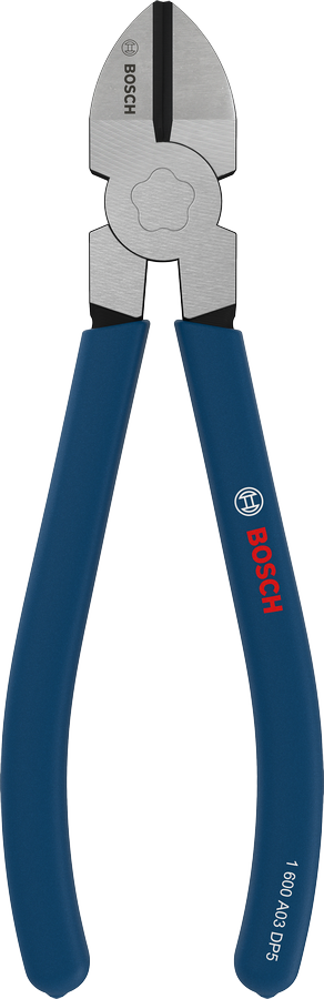 Tang potong diagonal Bosch 160 mm dengan gagang anti selip berlapis.