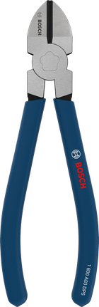 Tang potong diagonal Bosch 160 mm dengan gagang anti selip berlapis.