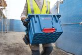 Sistem kotak pengangkut Bosch L-BOXX Contractor Crate.