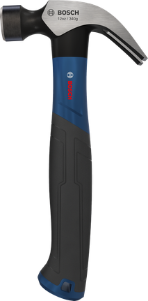 Palu cakar Bosch 12 ons melengkung dengan kepala baja karbon.
