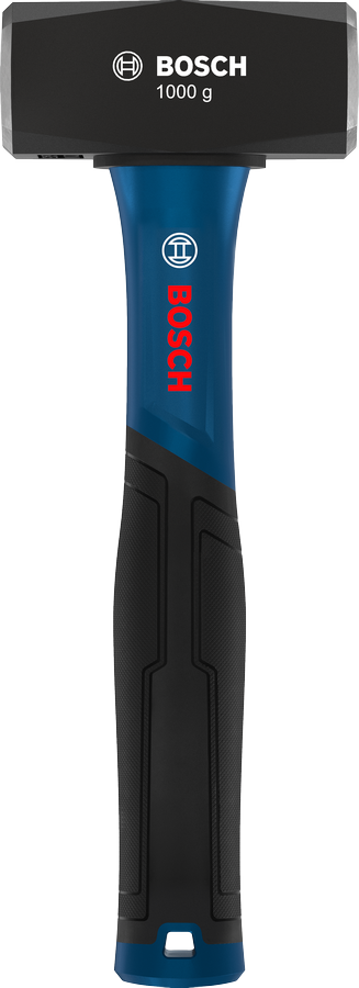 Bosch Club Hammer 1000 g dengan kepala baja karbon.