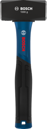 Bosch Club Hammer 1000 g dengan kepala baja karbon.