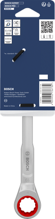 Kunci kombinasi ratchet Bosch 19 mm.