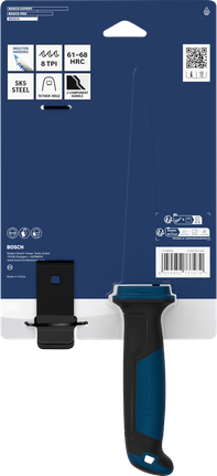 Mesin Gergaji Drywall Bosch 150 mm dengan mata pisau baja SK5, 8 TPI.