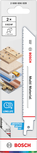Bosch Multi Material S922HF mata gergaji bi-metal isi 2.