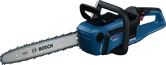 Gergaji rantai tanpa kabel Bosch GKE 18V-40 dengan motor tanpa sikat.