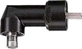 Kepala sudut 1/4'' - penggerak heksagonal internal