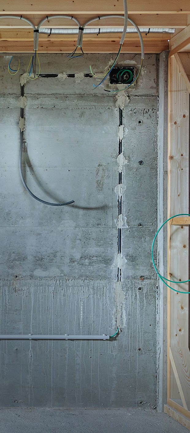 Memasang Pipa di dapur baru