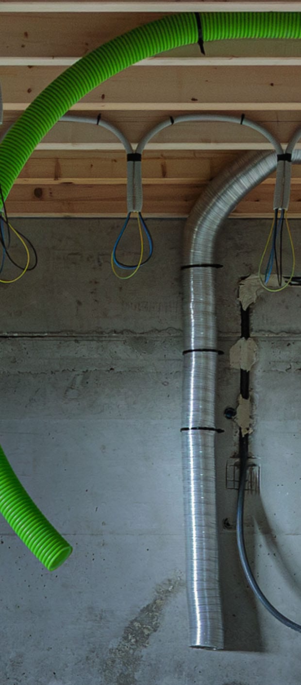 Memasang Pipa di dapur baru