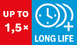 Tahan hingga 1,5x lebih lama dibandingkan Mata Bor Bosch SDS plus-1